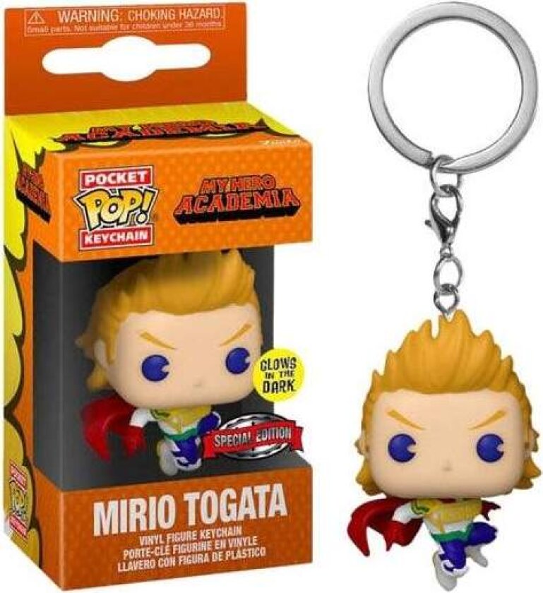 Pocket POP-nøkkelring My Hero Academia Mirio Togata Exclusive