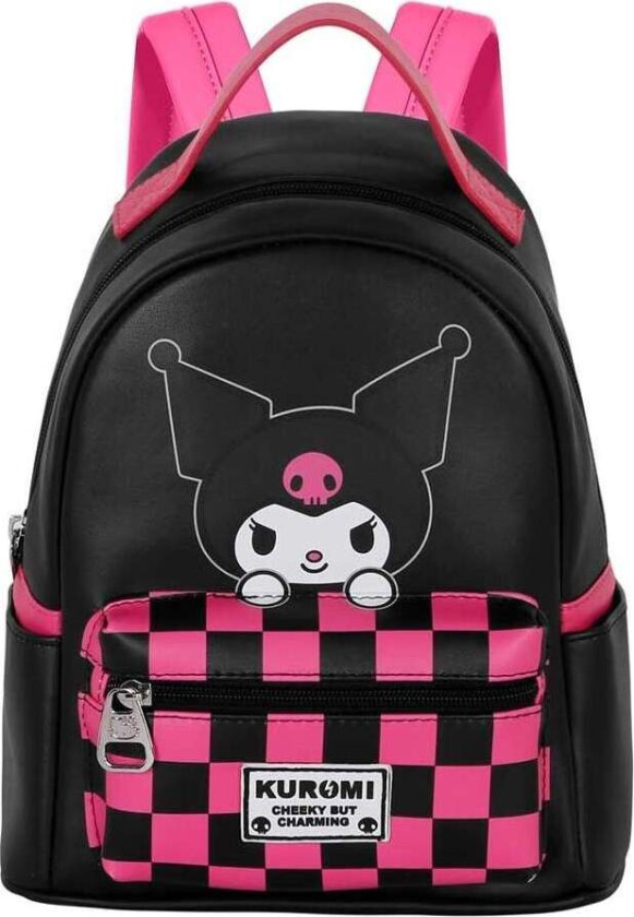 Kuromi Ryggsekk 25 cm - Søt design, slitesterkt materiale