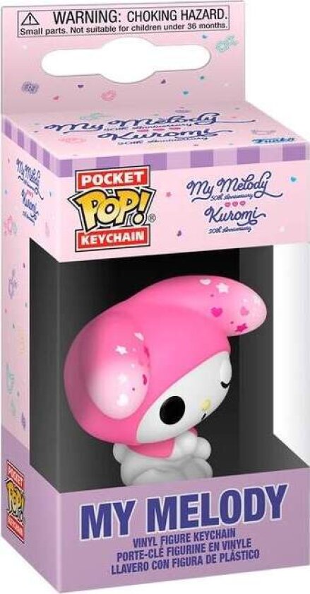Hello Kitty 50-årsjubileum Pocket POP nøkkelring, My Melody