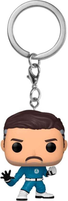 Mister Fantastic Pocket POP nøkkelring - Marvel samleobjekt