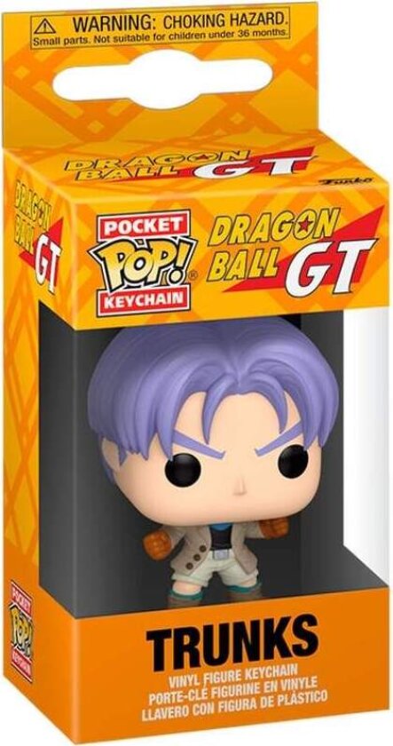 Dragon Ball GT Trunks & Gill Pocket POP nøkkelring samleobjekt