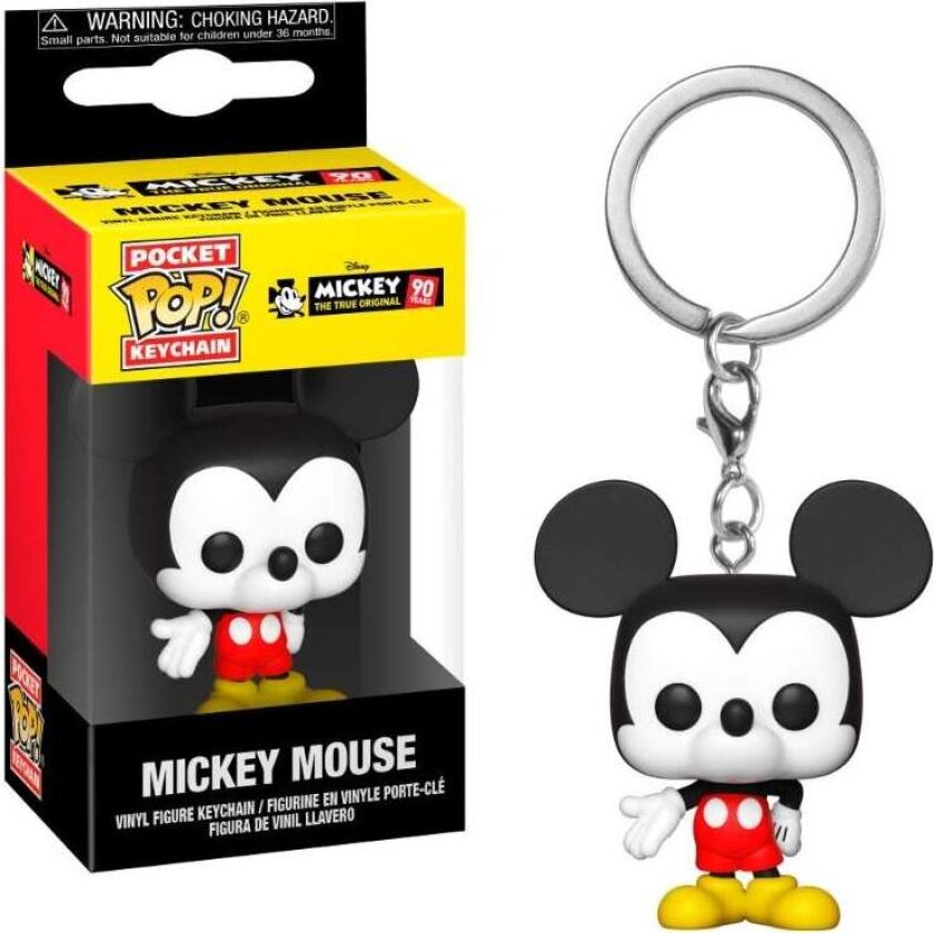 Disney Mikke Mus Pocket POP nøkkelring, samleobjekt