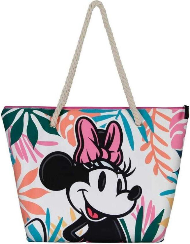 Minnie Mouse strandveske for barn, lett og romslig