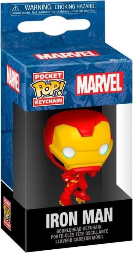 Iron Man nøkkelring, Pocket POP, Marvel Collectible