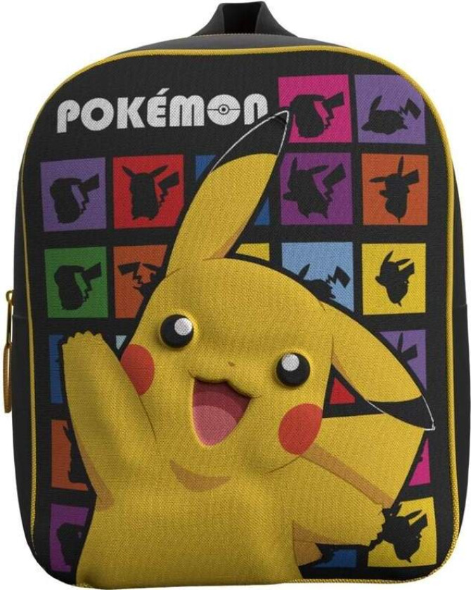 3D Pokemon-ryggsekk, 30 cm størrelse, slitesterkt materiale