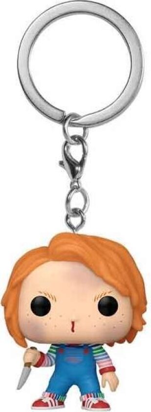Chucky Pocket POP nøkkelring – samleobjekt skrekkfigur