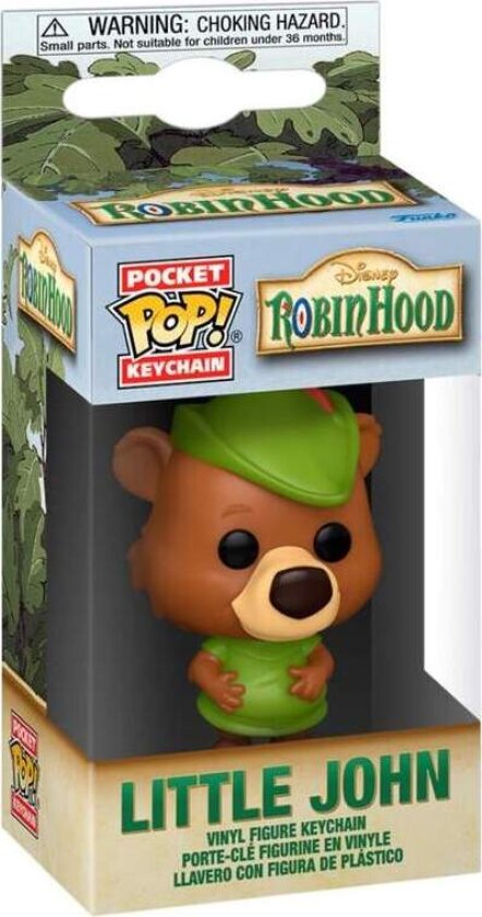 Disney Robin Hood Little John Pocket POP nøkkelring, samleobjekt