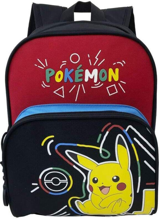 Pikachu ryggsekk 30 cm for barn, slitesterk og lett