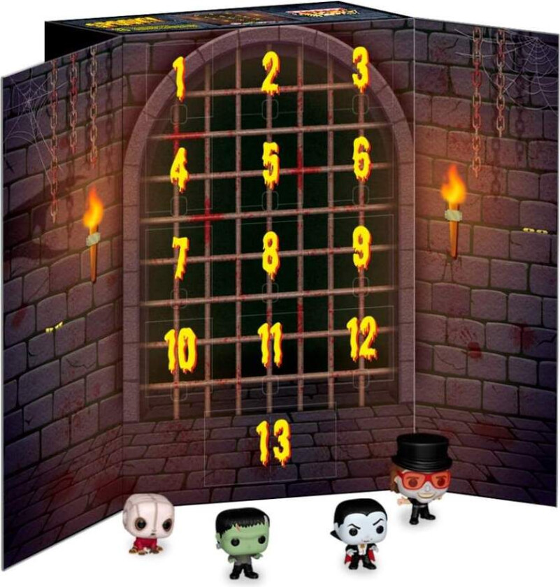 Uhyggelig nedtelling adventskalender - 13 dager med moro