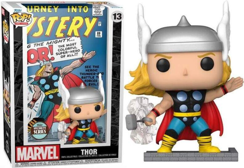 Thor Comic Cover, Marvel Classic, POP Figure Collectible