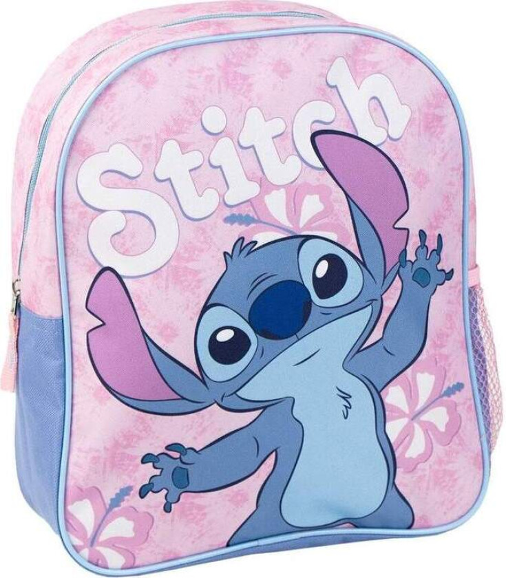 Stitch ryggsekk 29 cm, slitesterk design, ideell for barn