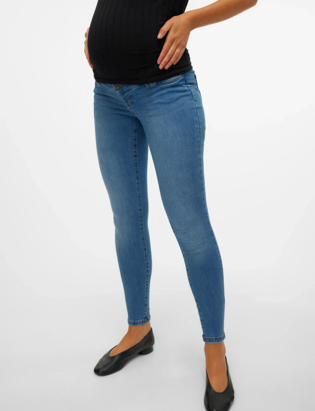 Vmmtanya S Piping Jeans Vi349 Ga Noos - Blue - XS