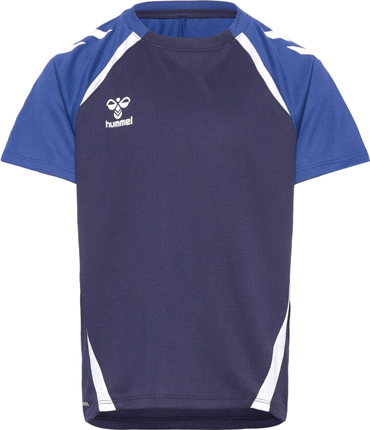 Hmllead 2.0 Jersey S/S Kids - Blue - 152