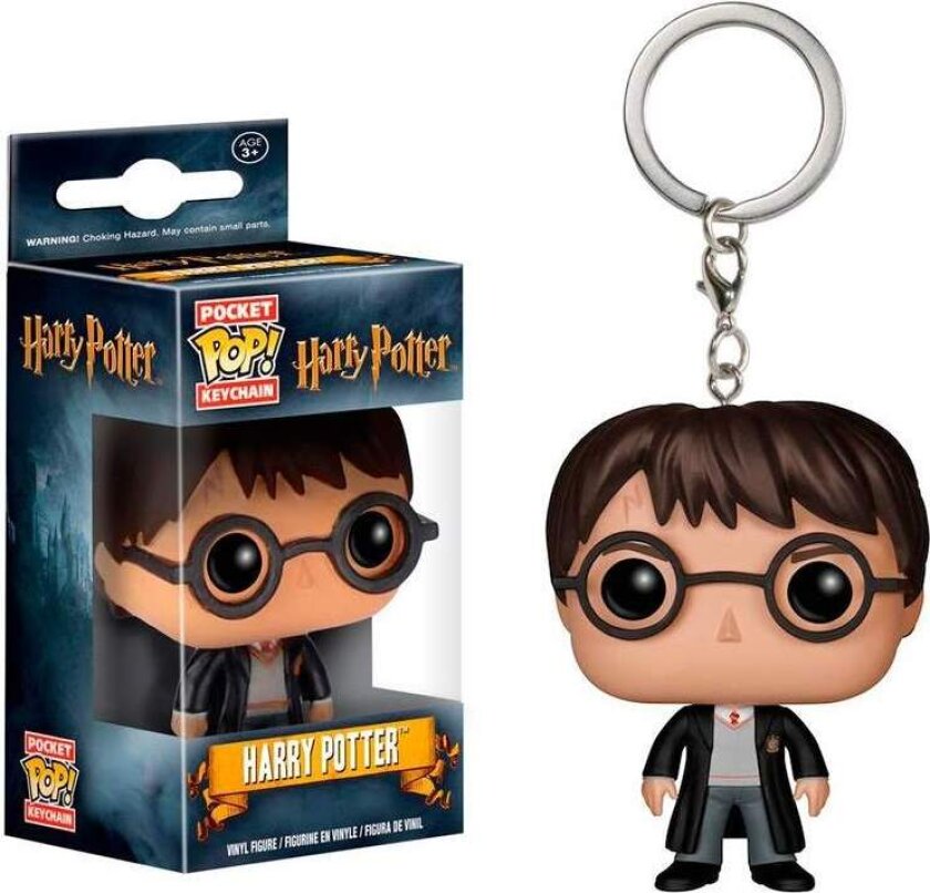 Harry Potter Pocket POP nøkkelring – samleobjekt, morsom gave