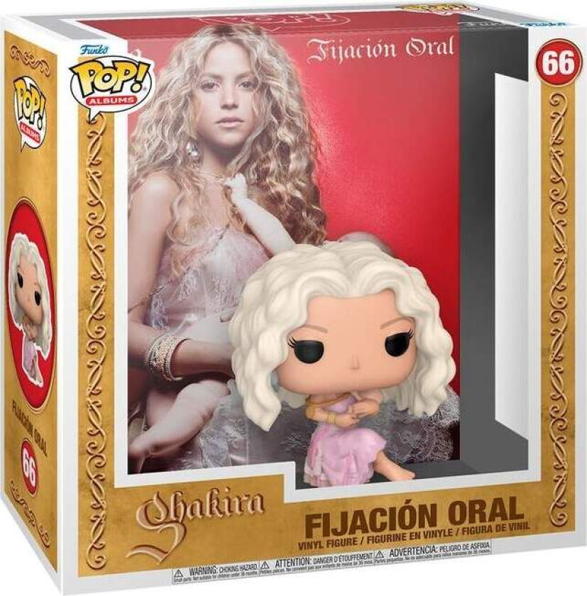 Fijacion Oral Pop Figure Album - Shakira Collectible Edition
