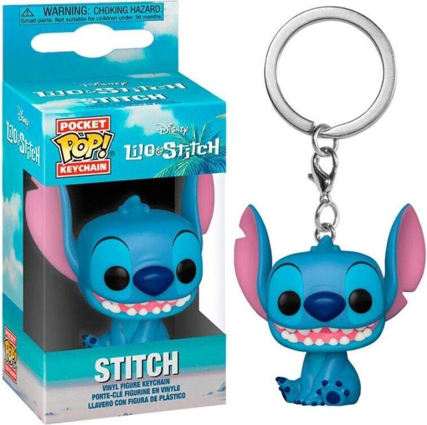 Lilo and Stitch Pocket POP nøkkelring, samleobjekt Disney-figur