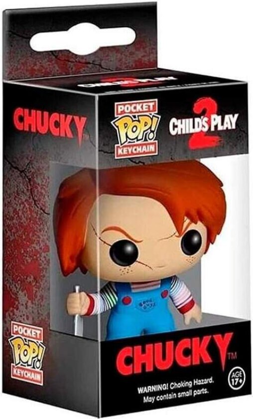 Chucky nøkkelring, Pocket POP! Figur, Barnelek 2 samleobjekt