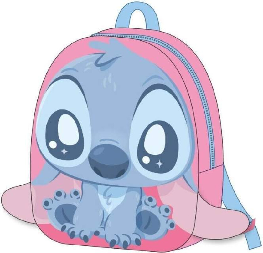 Stitch Plush ryggsekk 22 cm for barn, myk og slitesterk