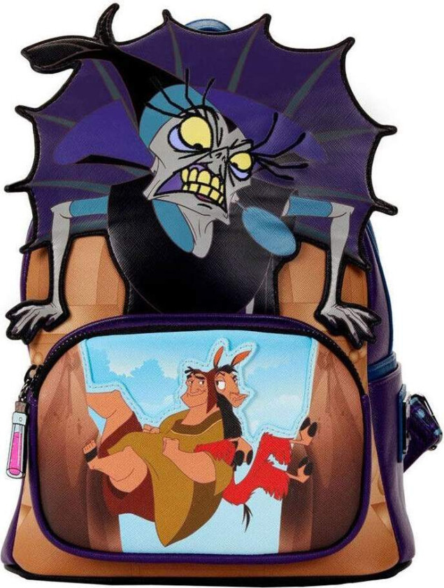 Emperor's New Groove-ryggsekk, 26 cm størrelse, Disney Design