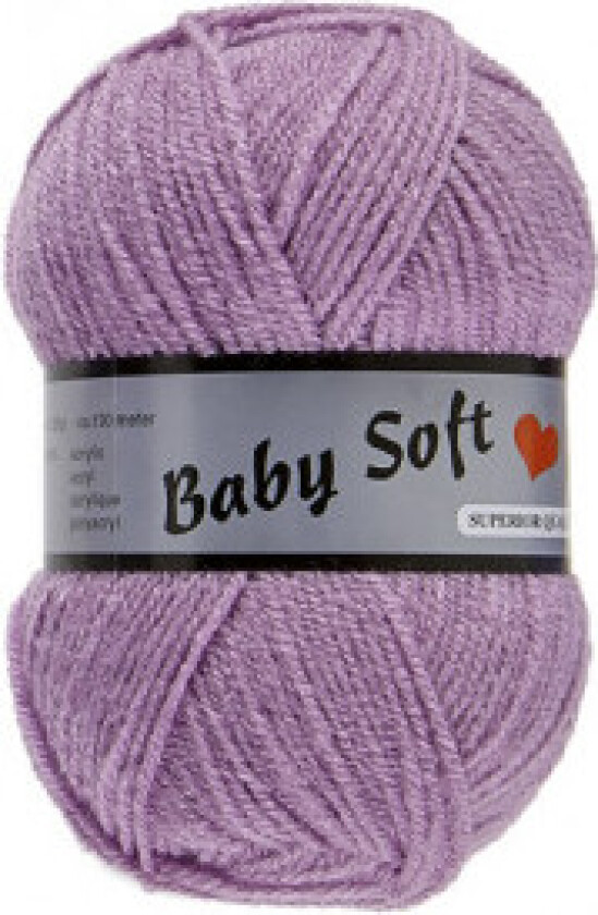 Lammy Baby Mykt Garn 064 Lavendel