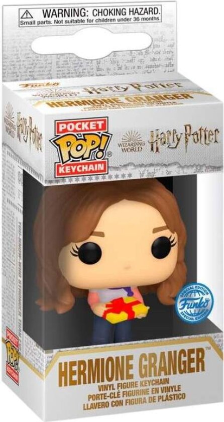 Harry Potter Holiday Hermione Pocket POP nøkkelring Eksklusiv