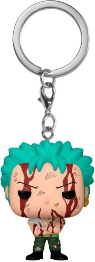 One Piece Roronoa Zoro Pocket POP nøkkelring, eksklusivt samleobjekt