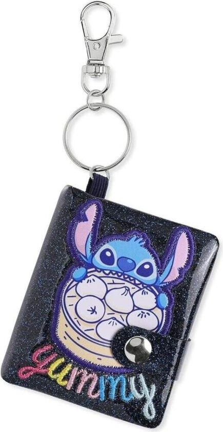 Stitch Notepad nøkkelring - søt design, bærbar størrelse