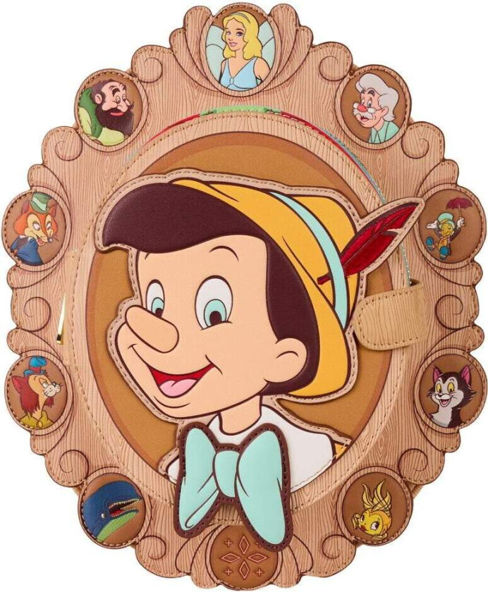 Disney Loungefly Pinocho Ryggsekk, 28 cm Størrelse