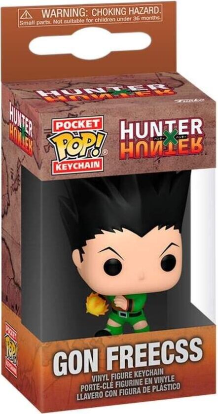 Hunter x Hunter Gon Freecss Pocket POP nøkkelring, samleobjekt