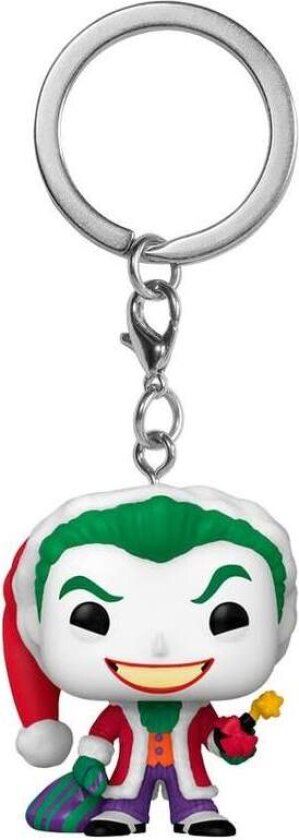 The Joker Pocket POP nøkkelring - DC Comics Holiday Collectible
