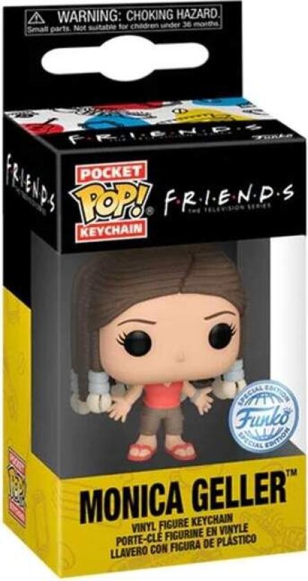 Nøkkelring Lomme POP! Venner Monica Geller samlerfigur
