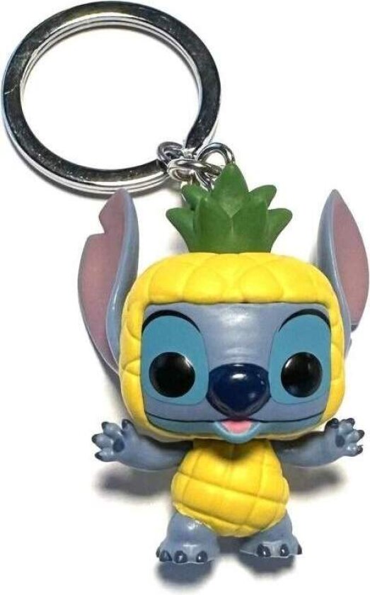 Lilo & Stitch Pocket POP nøkkelring - Stitch Pineapple Design