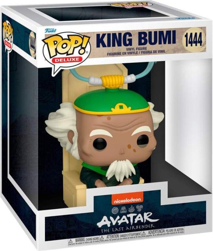 Avatar The Last Airbender King Bumi POP Figure Deluxe Edition