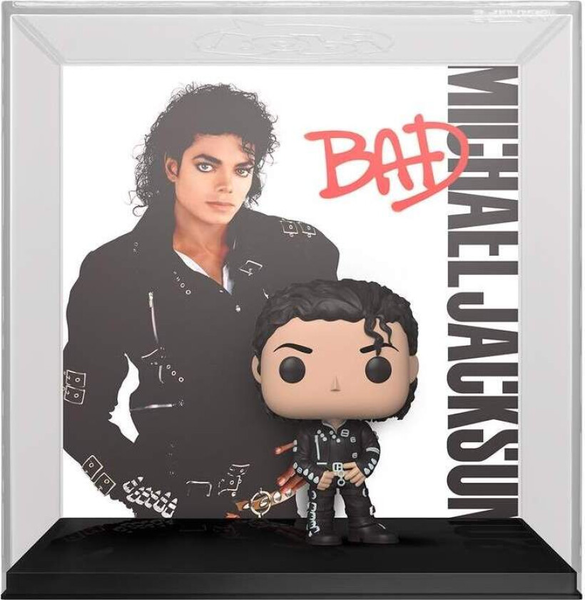 Michael Jackson Bad Pop Figure Album, Collectible Vinyl Edition