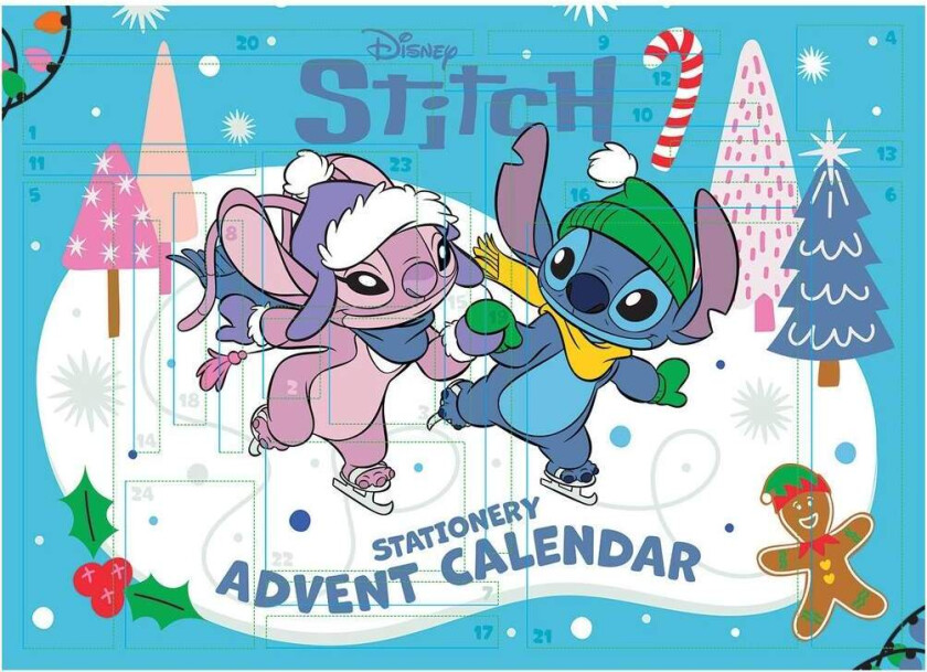 Sy adventskalender med 24 ferieoverraskelser