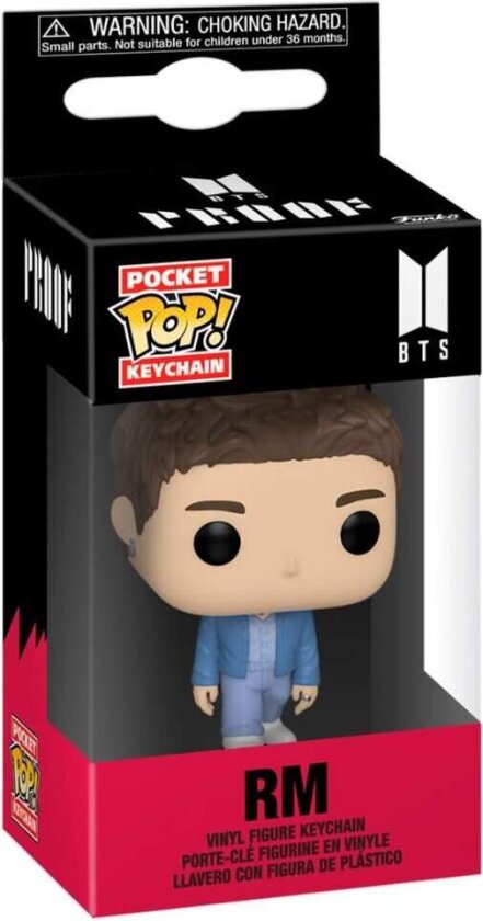 BTS RM Pocket POP nøkkelring, samleobjekt, morsom gave
