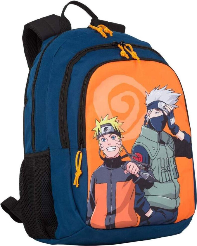 Naruto ryggsekk 42cm, slitesterkt materiale, justerbare stropper