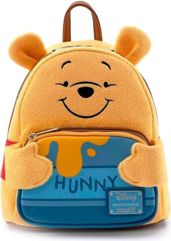 Winnie The Pooh ryggsekk 26 cm, slitesterk, stilig design