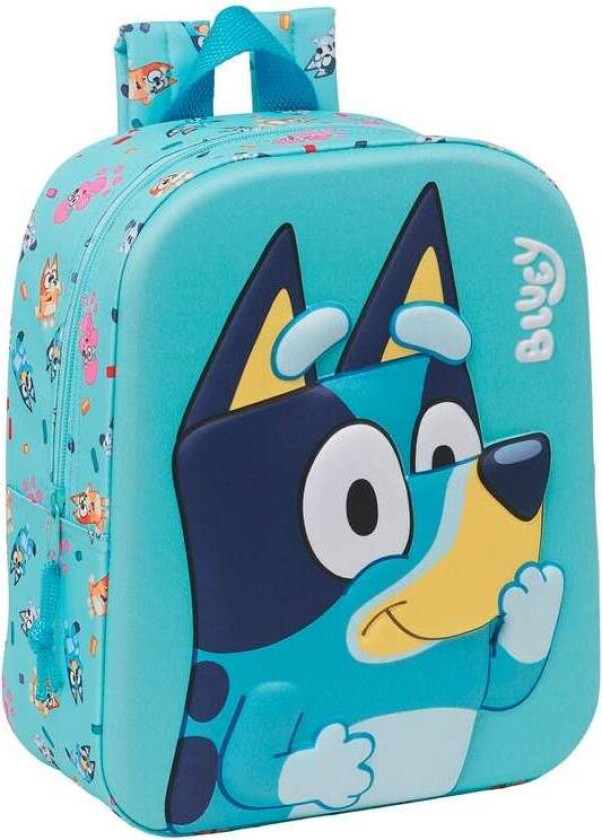 3D-ryggsekk for barn, 27 cm, ideell for skole og lek