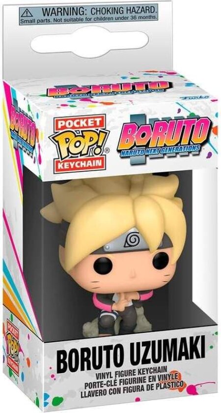 Boruto Uzumaki Pocket POP nøkkelring – samleobjekt