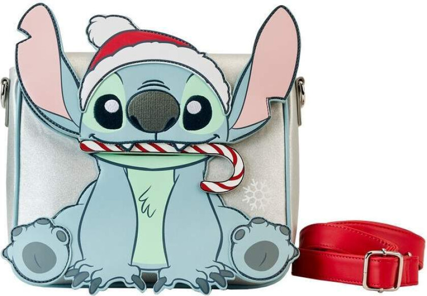 Stitch Holiday Glitter Crossbody-veske for Disney-fans