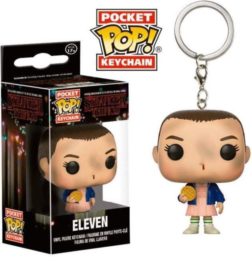 Stranger Things Eleven Pocket POP nøkkelring samleobjekt