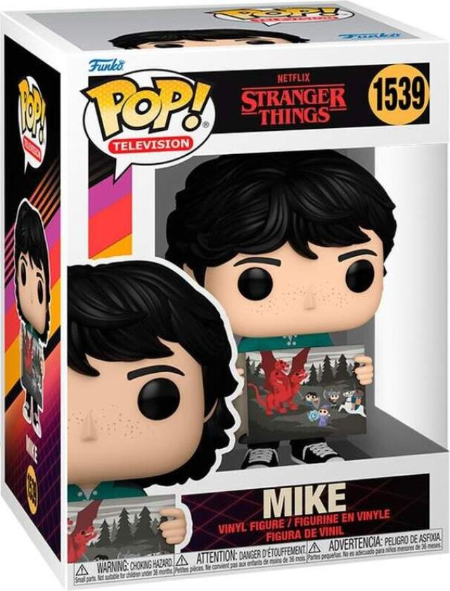 Stranger Things Mike Pop Figure - Samlerbart vinylleketøy