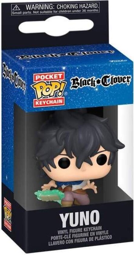 Yuno Pocket POP nøkkelring - Black Clover Anime samleobjekt