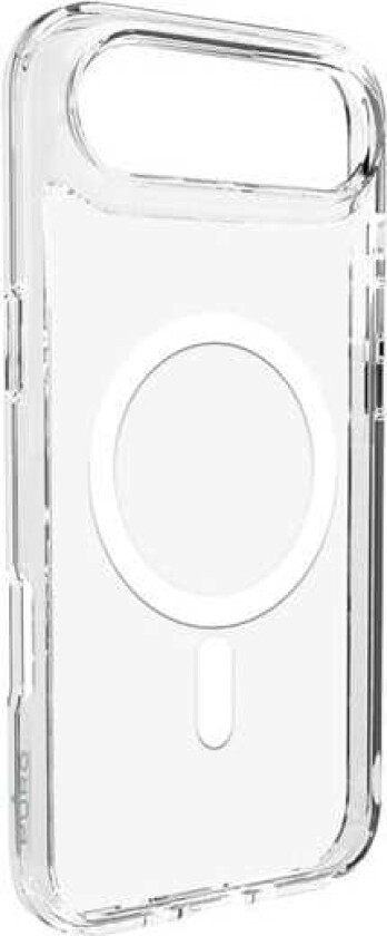 Lite Mag TPU+PC-etui kompatibelt med MagSafe for iPhone 17 Air - gjennomsiktig med hvit ring