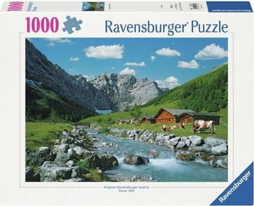 Jigsaw Puzzle Karwendel Mountains Austria 1000 pcs. Gulv
