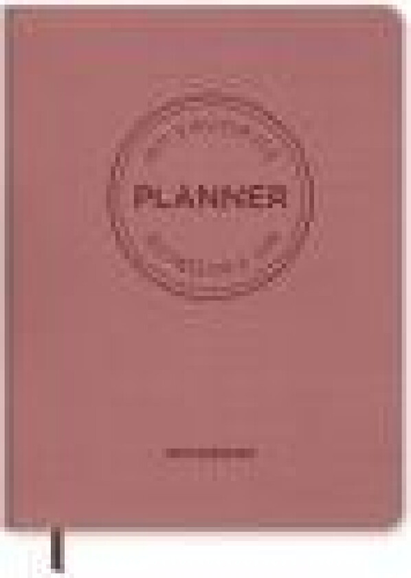 MY FAVORITE PLANNER Notebook / Vintage Rosa      Språk: Dansk
