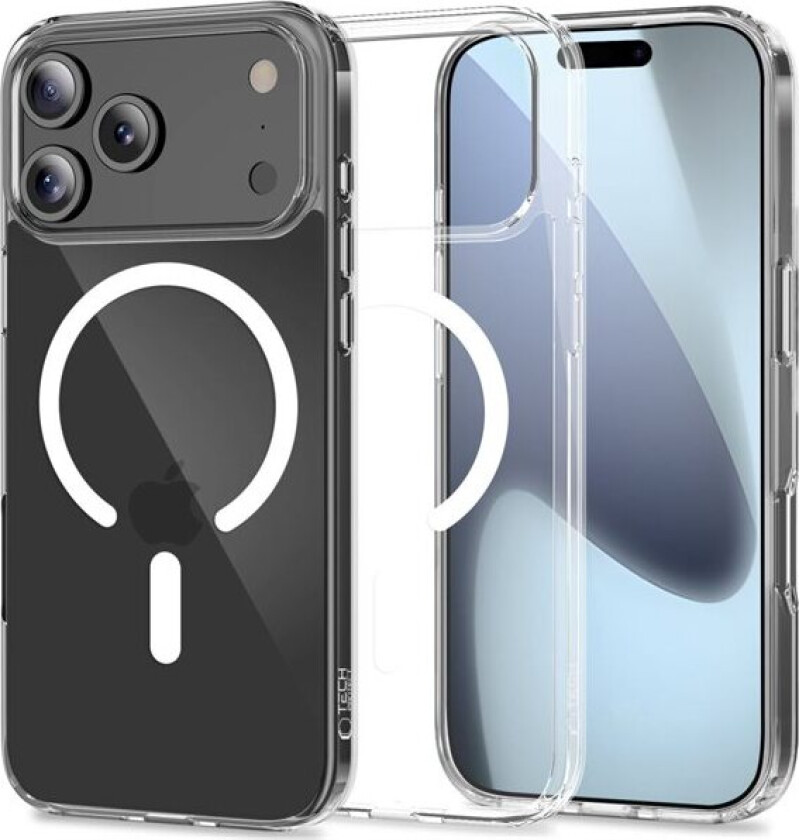 FlexAir Hybrid MagSafe-etui for iPhone 17 Pro - Klar