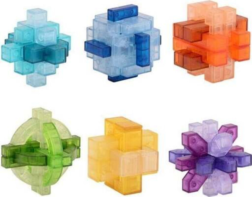 3D Brain Puzzle Transparent Color 3D Puslespill