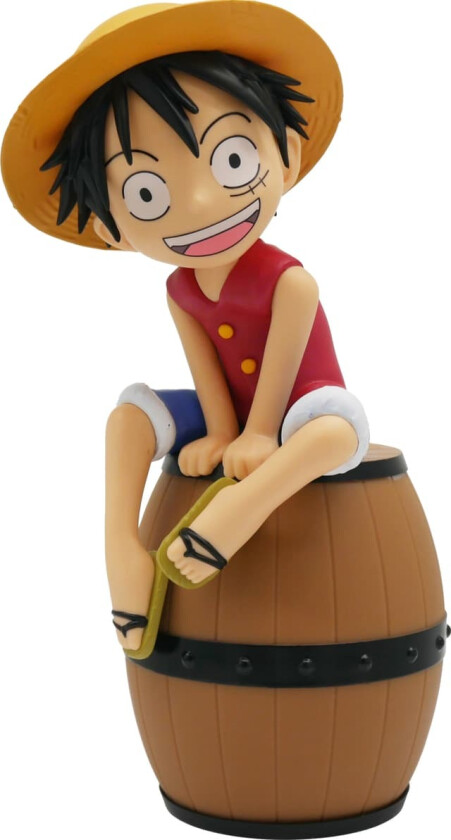 One Piece Light Up actionfigur (Luffy on Barrel)
